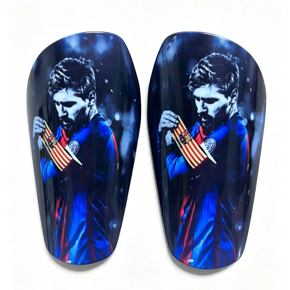 1 Pair  Football Shin Guards, Thickened Mini Design, Fan Commemorative Collectible For Football Souvenir Gift Youth Adult