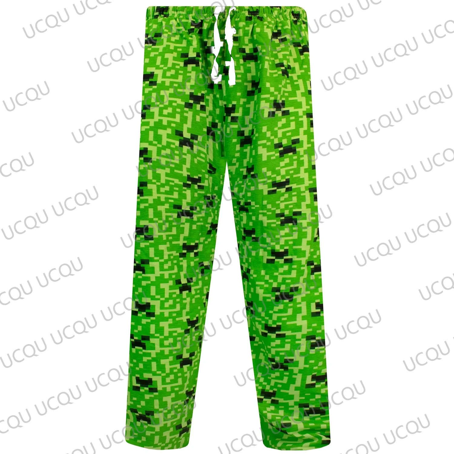 Creeper Pajama Pants Allover 3D Print Plush Sleep Pants Oversized Adult/Kids Pyjama Trousers Gift