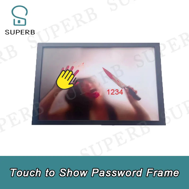 

Escape room touch frame prop touch to show password frame prop escape room touch sensor prop real life escape game prop Superb