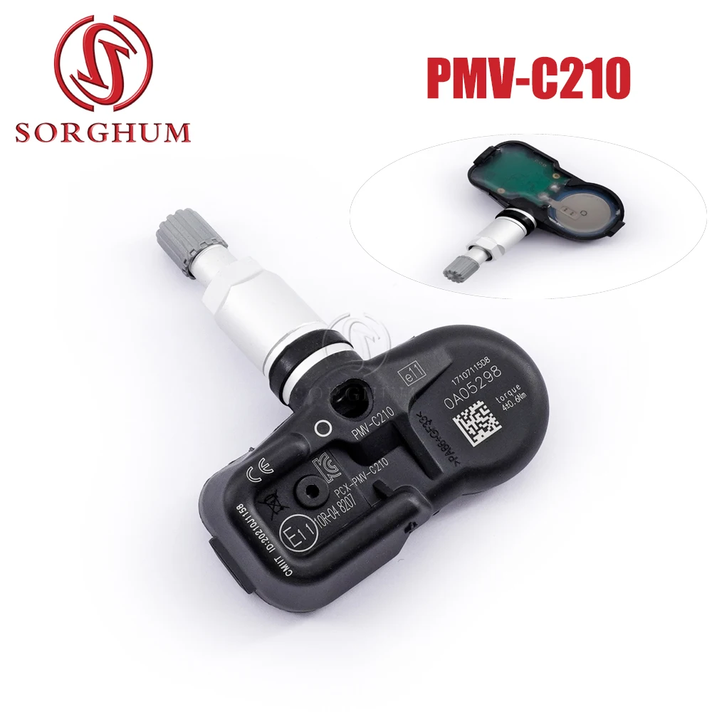 

SORGHUM PMV-C210 TPMS For TOYOTA Avensis Auris RAV4 Yaris Corolla 42607-02031 42607-02030 42607-30070 Car Tire Pressure Sensor