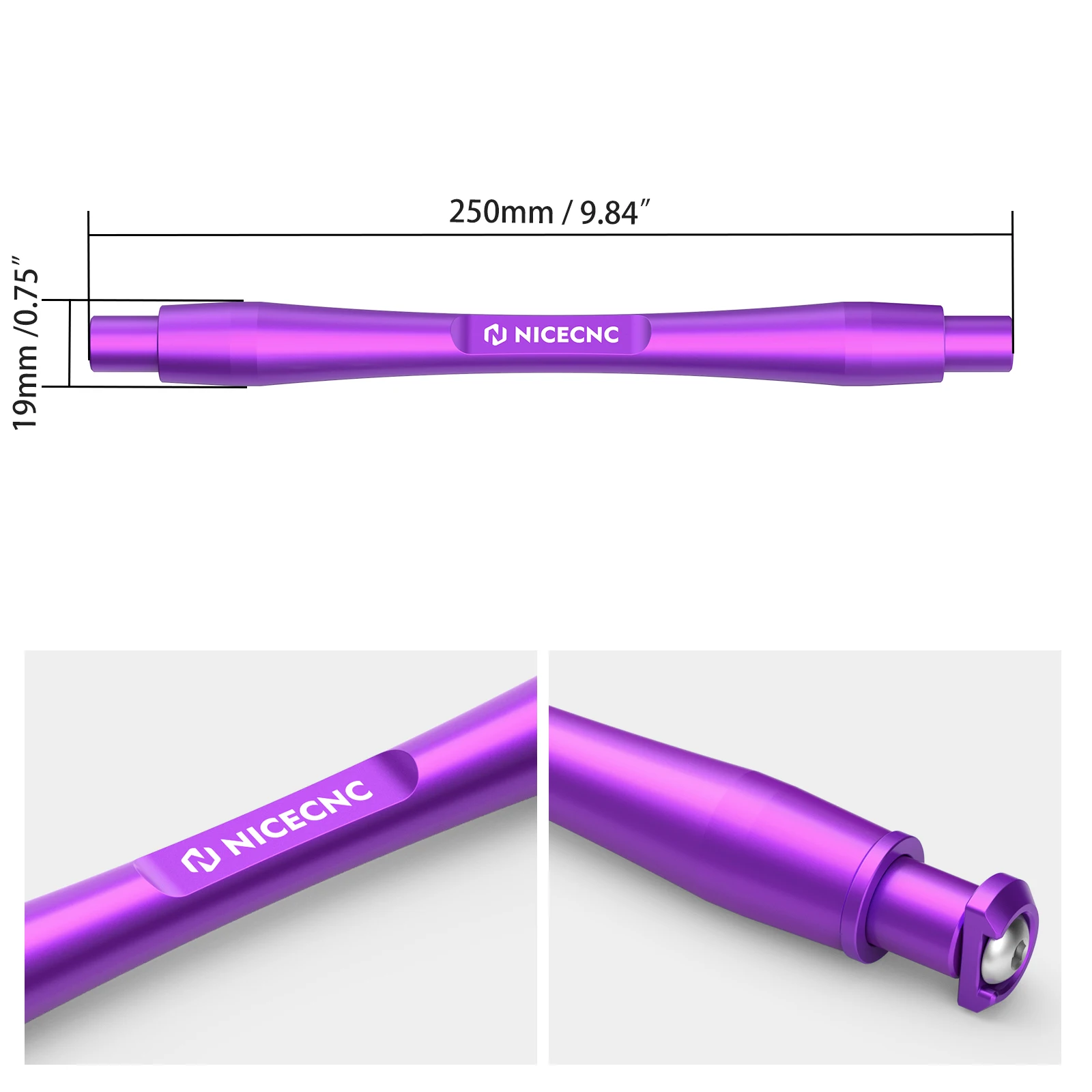 For Surron Light Bee X Aluminum Foot Pegs Support Brace Light Bee S Light Bee L1E Segway X160 X260 Electric Dirt Bike 2023 2024