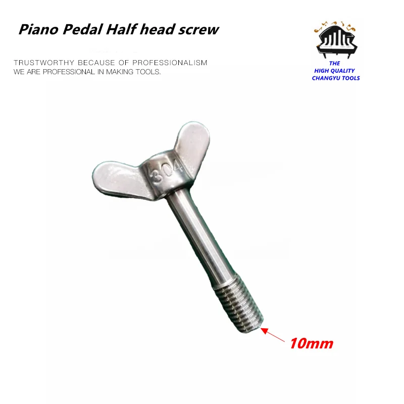 Piano tuning repair accessories tool Piano Pedal Half head screw Half-head bolt