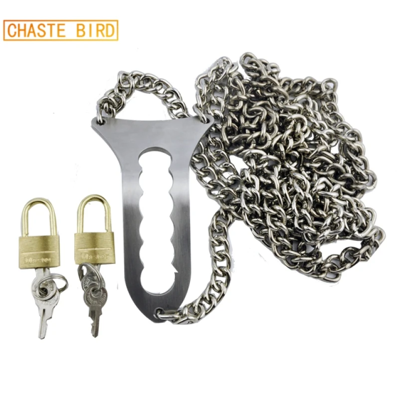 Chaste Bird New Arrival Novel Female stainless steel Chain Chastity device Hot sex toy A188