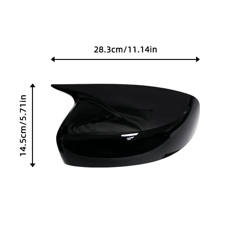 ل إنفينيتي G25 G37 Q40 Q60 2008-2013 سيارة الرؤية الخلفية غطاء مرآة جانبية غطاء الجناح الباب الخارجي مرآة الرؤية الخلفية غطاء الملحقات