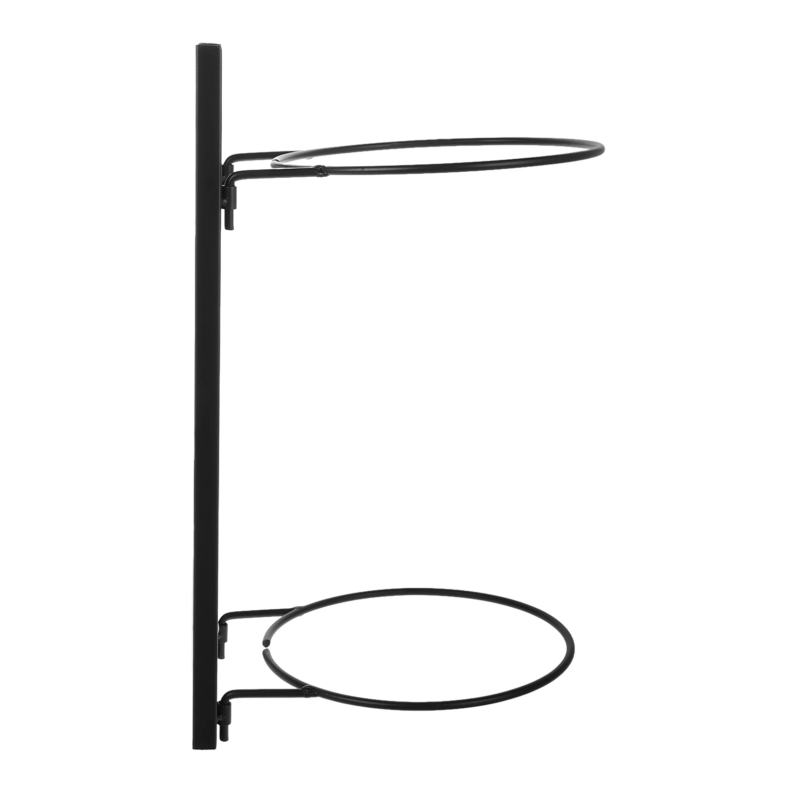 1 ชิ้นติดผนัง Rack ฟุตบอลผู้ถือบาสเกตบอลไม่มีเจาะประหยัดพื้นที่ ganizer การออกกําลังกายเก็บกรอบสําหรับโรงรถผนัง