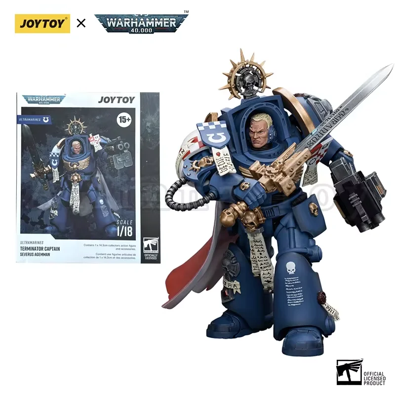 JOYTOY 1/18 Action Figure The Horus Heresy 40K New Ultra Squads & Mechas Lieutenant Titus Anime Military Model