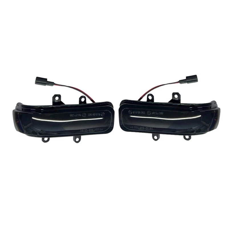 1Pair Car Rearview Mirror LED Turn Signal Light For Toyota RAV4 4Runner Noah Voxy Tacoma Highlander Alphard 2008-2013