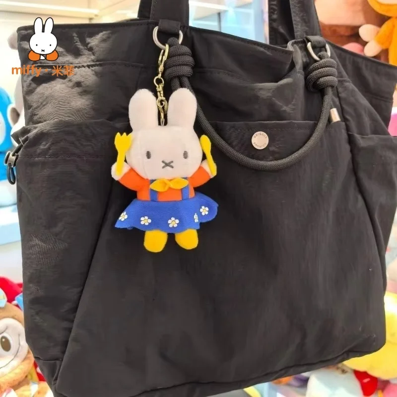 Miffy Plüschtier Cartoon Ornament Schlüsselanhänger Rucksack Dekoration Kawaii weiche Puppe