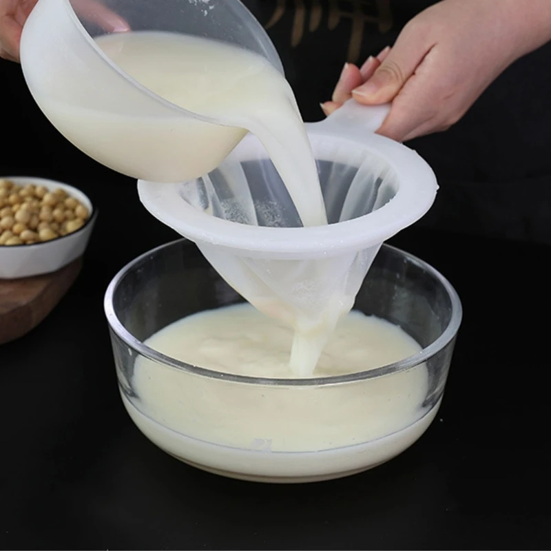 Yogurts Mesh Sieve Plastic Mesh Colander Brine Shrimp Separation Net for Filtering Coffee Juice Milk Wines