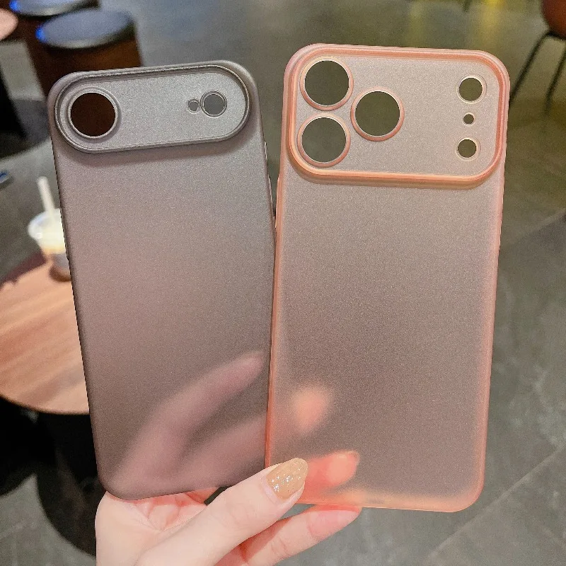 Ultradünne Hart-PP-Hülle für iPhone 17 Pro Max 17 Air, kratzfest, matt, mattiert, PC-Rückseite für iPhone 17 Pro, Anti-Fingerabdruck