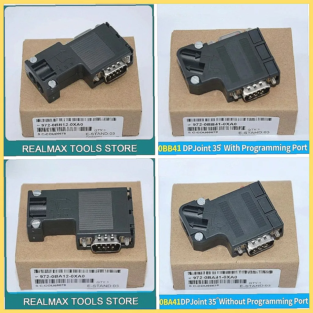6ES7972-0BA12 0BB12 0BA41 0BB41-0XA0 PLC CNC Suitable for Siemens DP bus connector plug connector