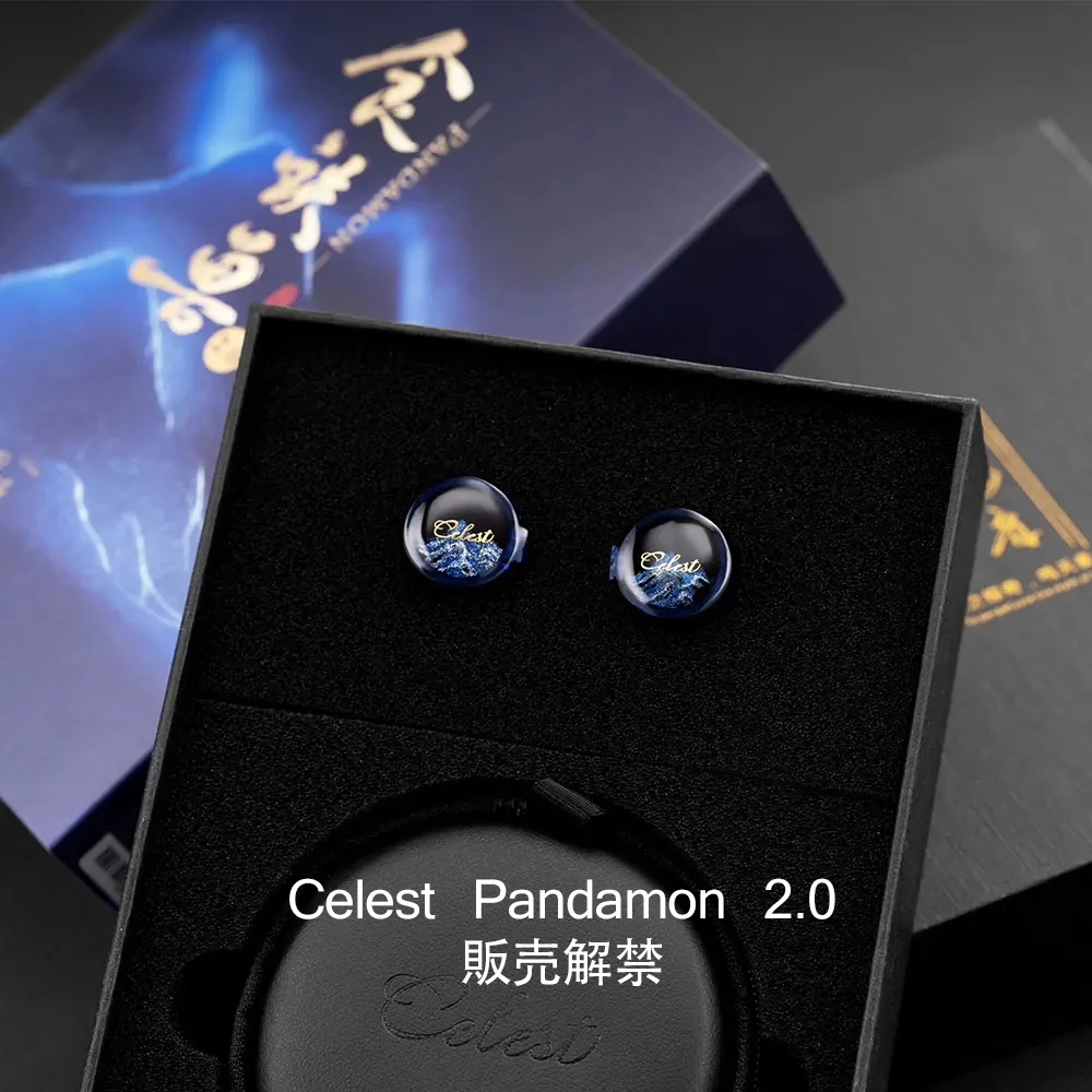 Kinera Celest سماعة Pandamon ، سماعة رأس للألعاب ، شاشة IEMs داخل الأذن ، 2 دبوس ، كابل ، 10 ange ، SPD ، سائق مربع ، مستو