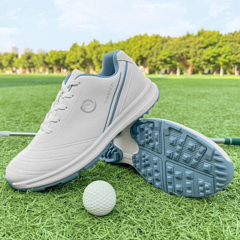 Sports Specific Shoes Women BreathableSneakers Comfortable Walking Footwears for Golfers Cushioning Golf Shoes