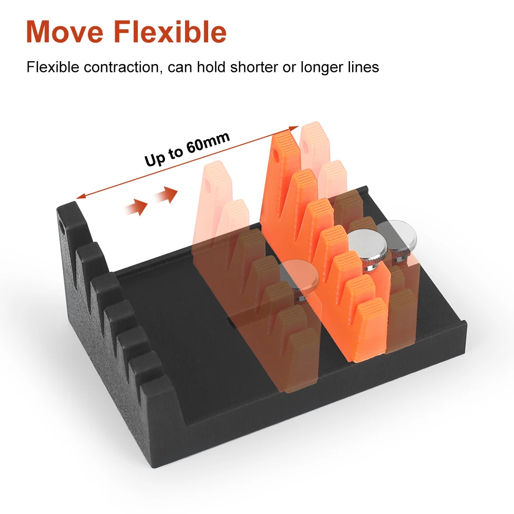NEWACALOX Welding Wire Clamp Fixture, Adjustable Distance Card Slot, Welding Accessories Holder Soldering Tools Stand