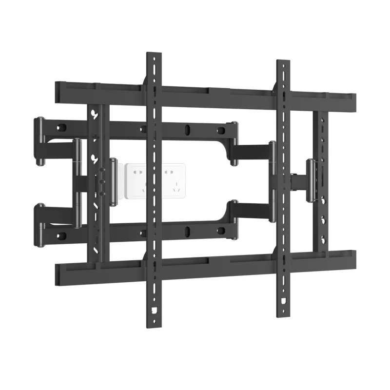 TV Wall Mount Bracket for 50-100 Inch 85 86 95 Inch Ultrathin TV Full Motion TV Frame Swivel Tilt Articulating 6 Arms  DY830