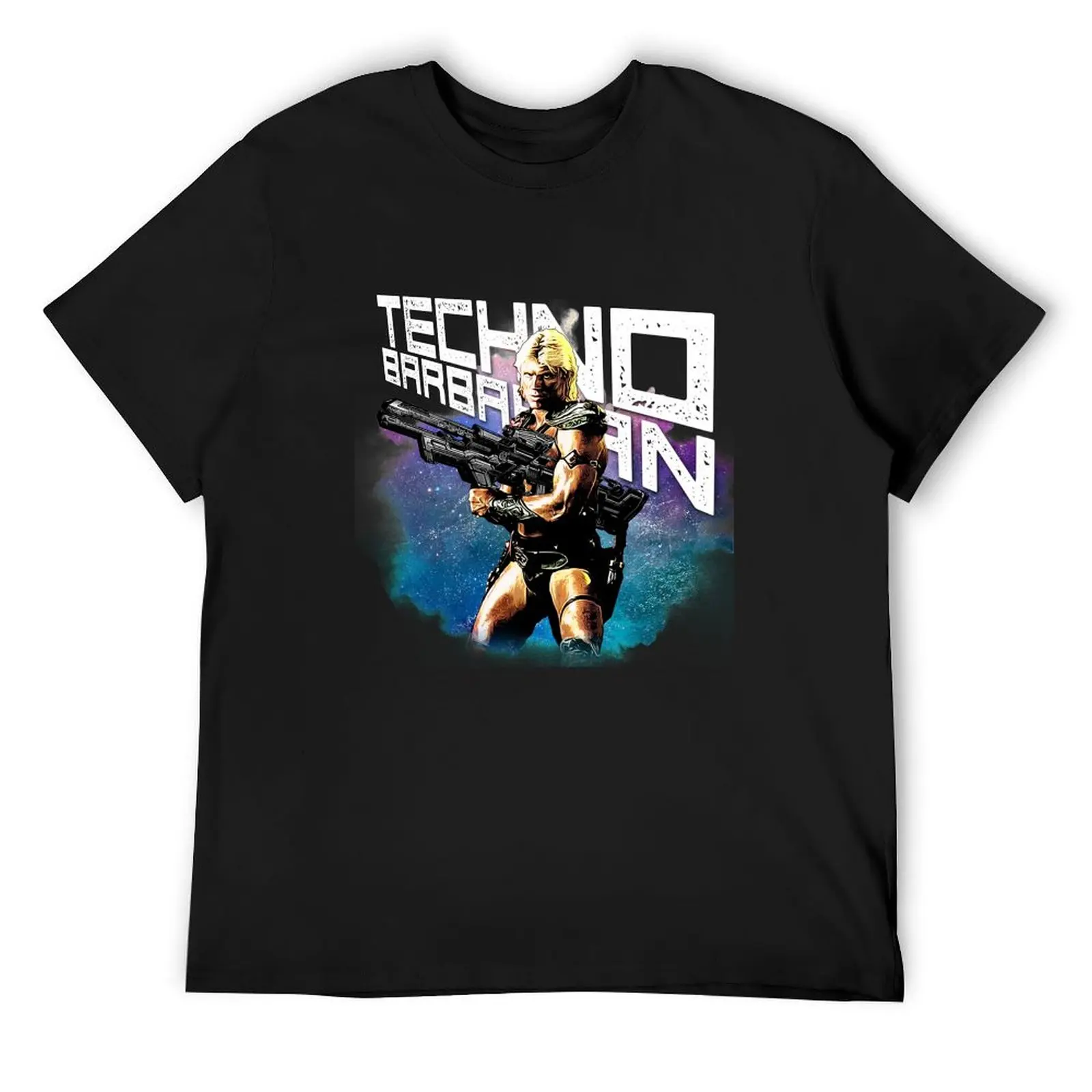 

Techno Barbarian T-Shirt Blouse anime t shirts man t shirt affliction shirts black t-shirts for men