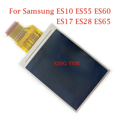 NEW ES55 LCD Display Screen for Samsung ES10 ES17 ES55 ES60 ES28 ES65 Digital Camera with backlight