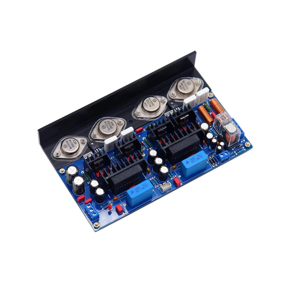 

AIYIMA Fever Grade Power Amplifier Board MJL15024/15025 Tube 120W×2 High-Power Adjustable Pure Class A Home Audio Amplifador DIY