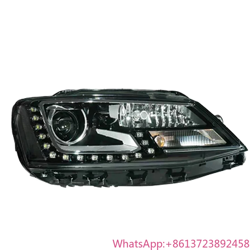 

Bimmor 3 Car Headlight for VW Volkswagen Jetta 2012-2018 Head Light Xenon Headlamp Plug and Play Headlamp Factory Replacement
