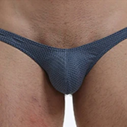 Men's T Back G Strings Transparent Sexy Convex Pouch Panties Male Erotic Thongs Open Buttocks Underwear Breathable Mesh Lingerie