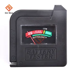 Tester baterii BT860 ręczny lekki bateria uniwersalna Tester napięcia Monitor dla 1.5V/AA/AAA/9V komórka przycisku