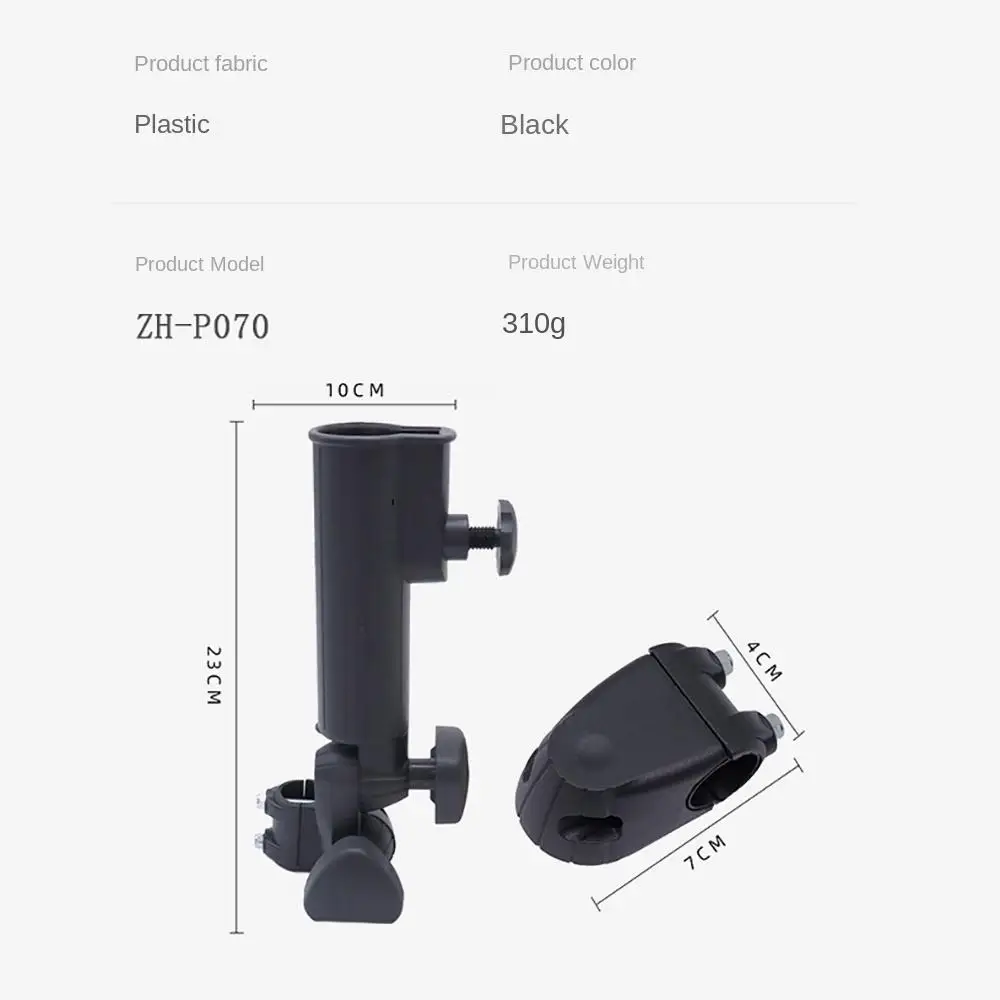 Soporte Sombrilla Golf Universal – Abrazadera Ajustable Carrito - imagen 4