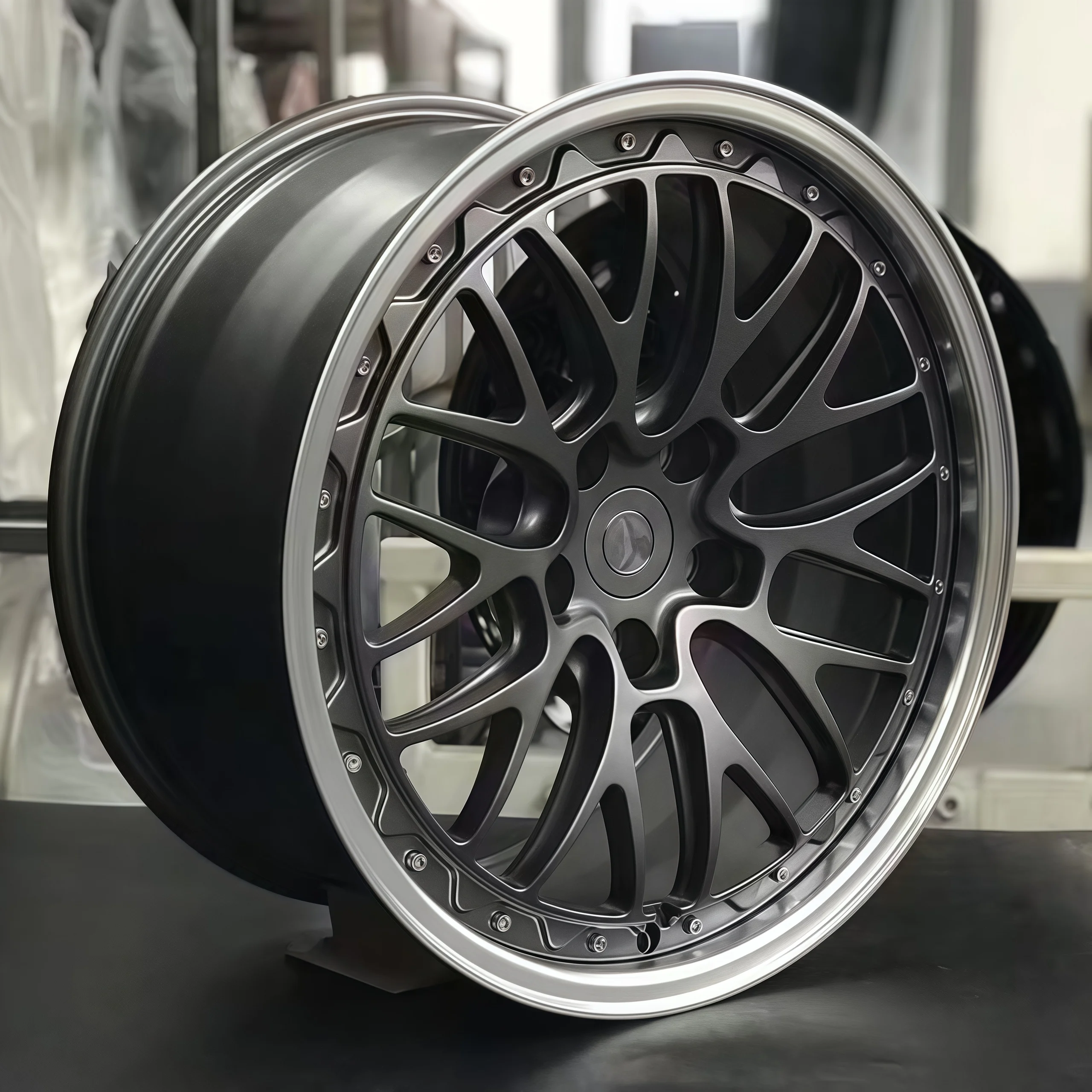 

Passenger Car Forged Wheel Rims 6061 Aluminium Alloy 5x120mm 2-pieces 25/30/35 ET 15-22 Inch For GK5 For GT-R