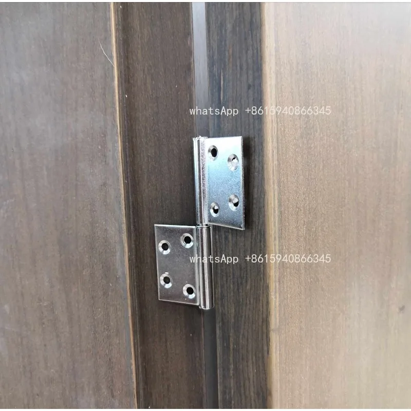 Stainless Steel Flag Hinge 4 Inch 360 Degree Rotating Removable Door Hinge for Inward/Outward Swing Bathroom Door