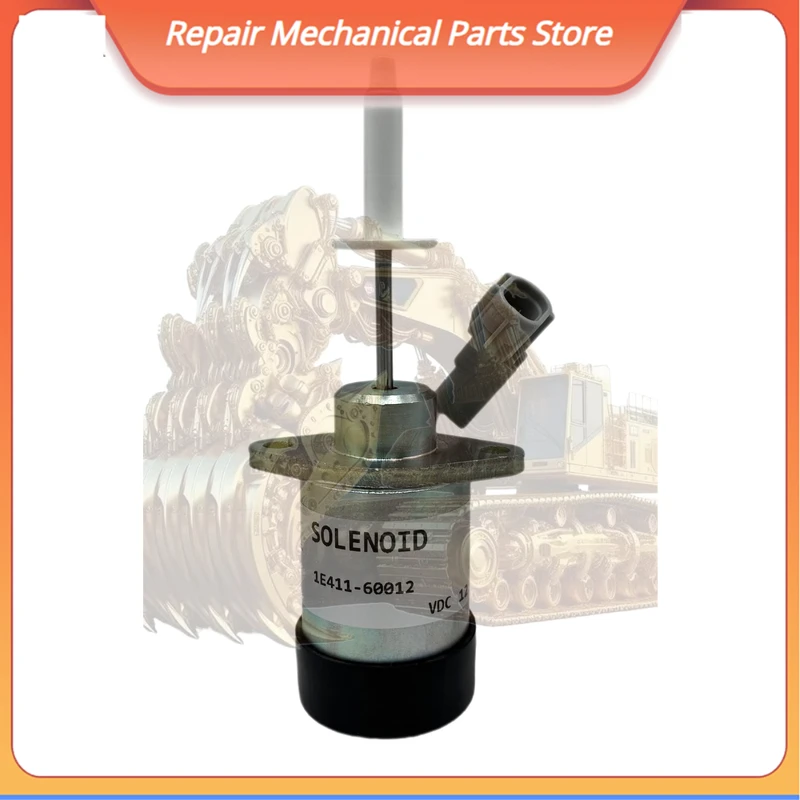 โซลินอยด์วาล์ว 12v รุ่นใหม่ 1e411-60012 Ps41cz318 สำหรับเครื่องยนต์ Kubota D902 อะไหล่เครื่องจักรก่อสร้าง