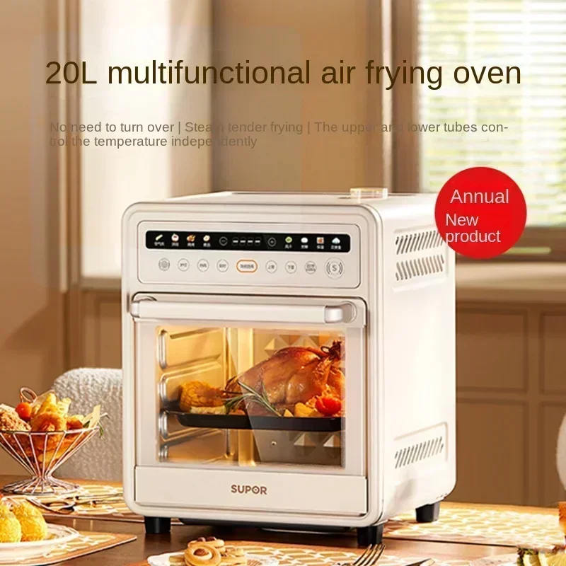 

Air Frying Electric Oven Large Capacity Household Small Multi-functional Cake Bread Baking Machine Household Oven