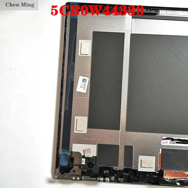 新しい 5CB0W44339 レノボ ThinkBook 14-IML 14-IIL 20RV 20SL LCD バックカバー A トップシェルとヒンジ付きワイヤレスネットワークカードアンテナ