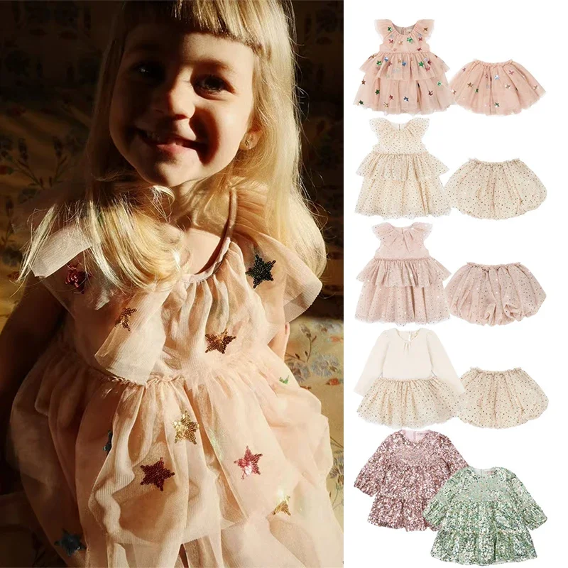 

Girls Dress 24 Winter Kids Cake Skirt Christmas New Girl Mesh Dress Girl Skirt Girl Skirt Party Dress Costume【in Stock】