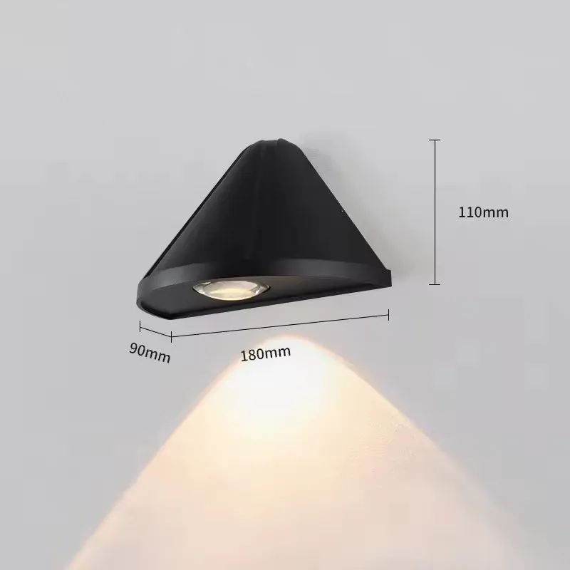 Outdoor Wall Lamp Waterproof Led Door Sign Modern Corridor Exterior Wall Lamp Entrance Villa Storefront Entrance