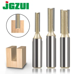 1 pc12mm 12.7mm H30mm 2 flauti livello professionale punta diritta punta del Router in metallo duro inverso punta del Router a due flauti fresa CNC