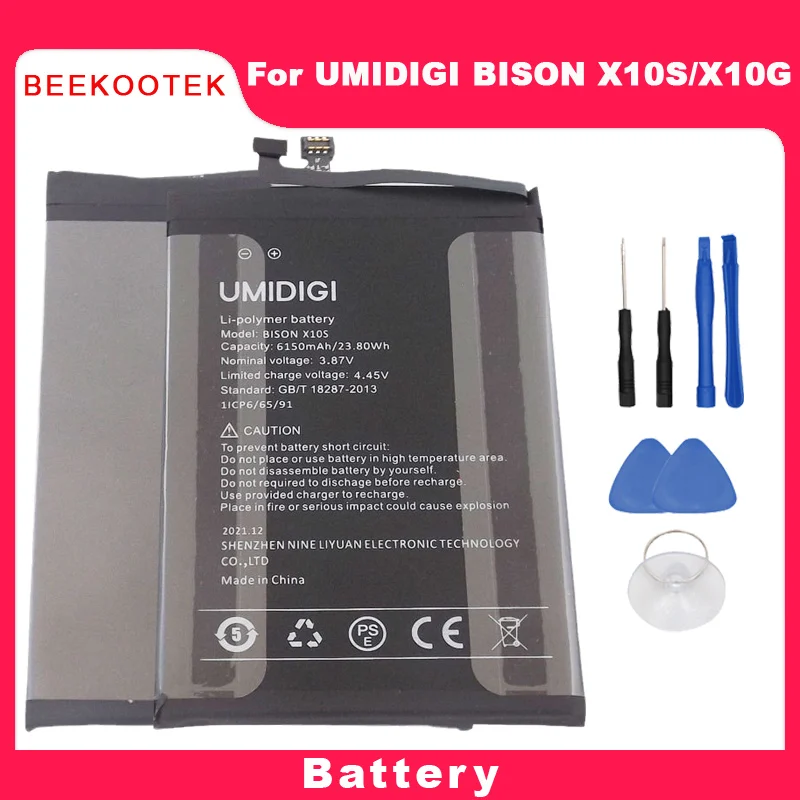 

Original UMIDIGI BISON X10S BISON X10G Battery Inner Built-in Cellphone Battery Repalcement Accessories For UMIDIGI BISON X10S