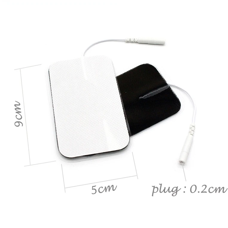 10Pcs/lot Electrode Pads Body Meridian Acupuncture Massagers for Digital Therapy Machine Tens Unit with 2mm Plug Health Care