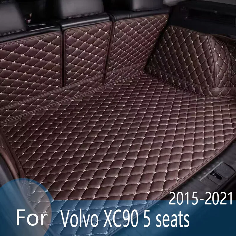 

Коврик для багажника автомобиля Volvo XC90, пять сидений, 2015, 2016, 2017, 2018, 2019, 2020, 2021