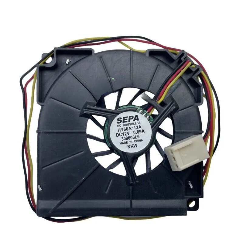 

Для 6013 0,09A HY60A-12A 60*60*13 мм DC12V 3-проводной квадратный вентилятор охлаждения