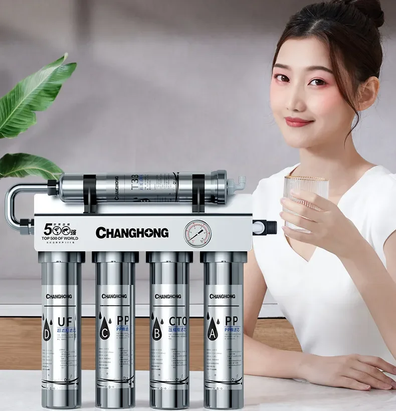 Changhong Water Purifier for Home Kitchen Tap Direct Drinking Ultra Filtration System Whole House Pre Filter WCA
