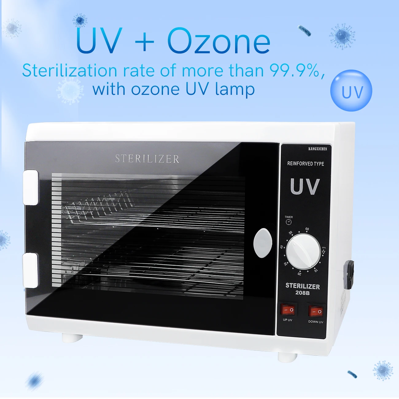 Ultraviolet Sterilizer Disinfection Machine UV Cabinet Sterilization For Beauty Salon Esterilizador Nail Equipment Manicure Dent