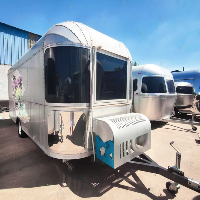 Motorhome Portable Portable RV Vacation Trailer Self Propelled Traction Outdoor Cross Country Camping Mobile Trailer RV