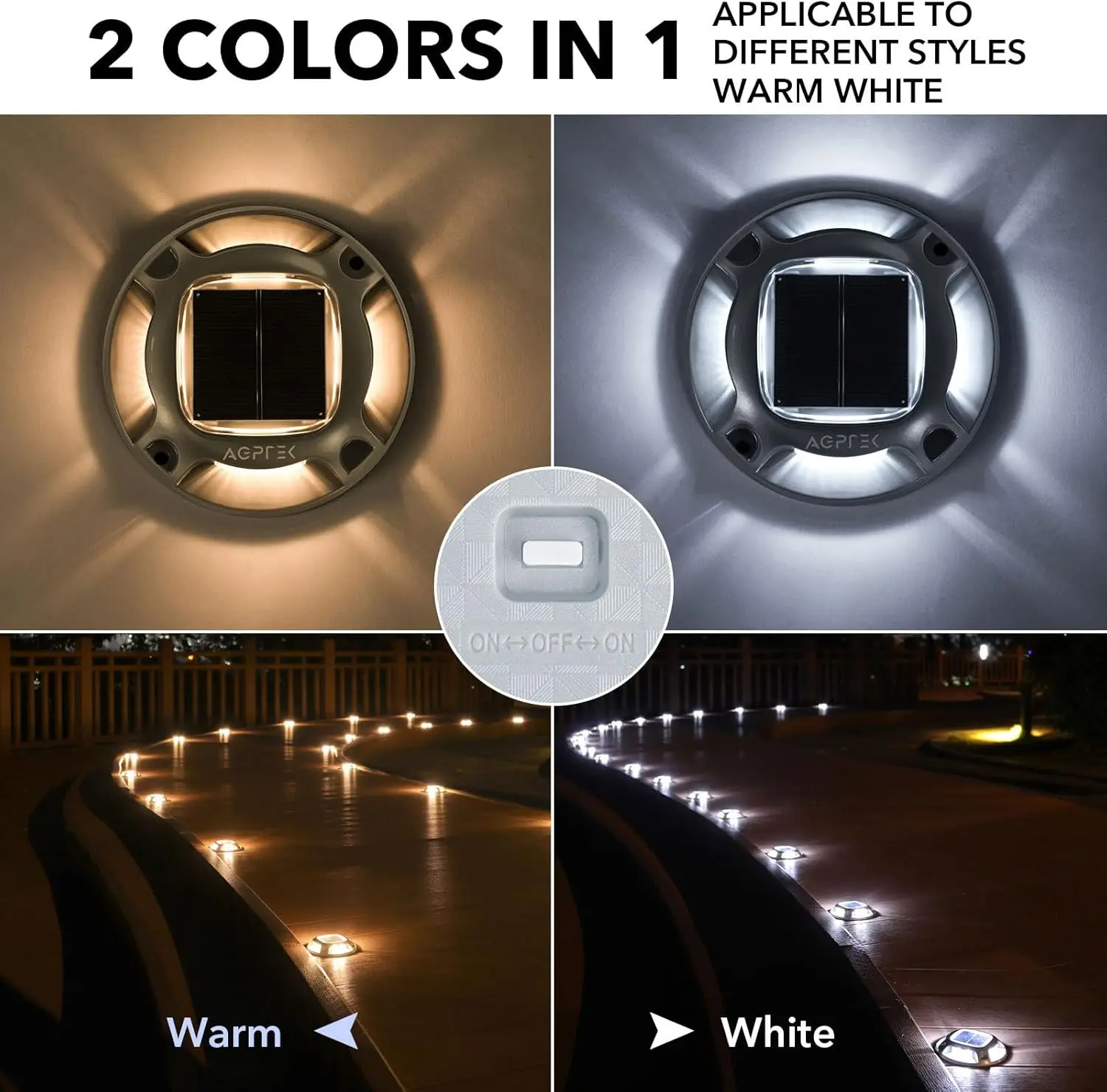 Step Lights Alloy Aluminum 9in Low Profile Deck Step Fall Red