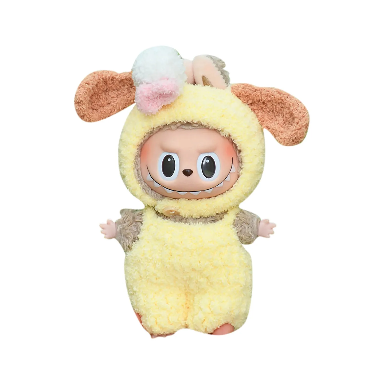 22 أنماط 17 سنتيمتر مجموعة لطيف Labubu ملابس دمى الزي اكسسوارات دمية ملابس لعبة طفل فتاة هدية