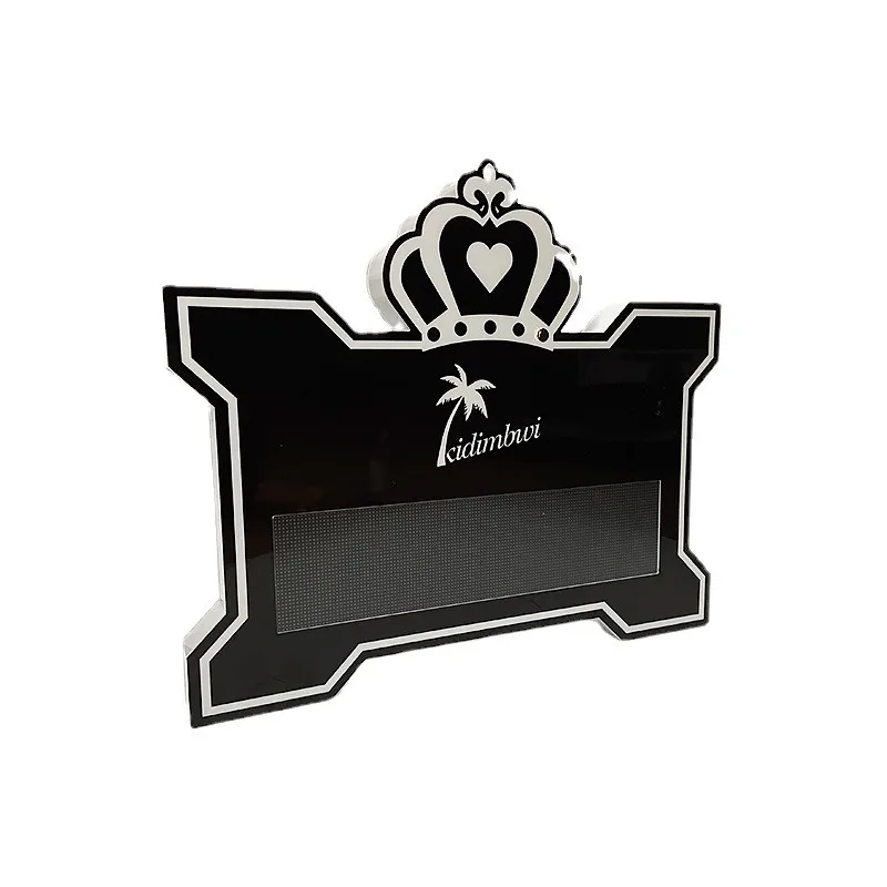 

Colorful crown LED screen placards, hand placards in response to the bar concert atmosphere