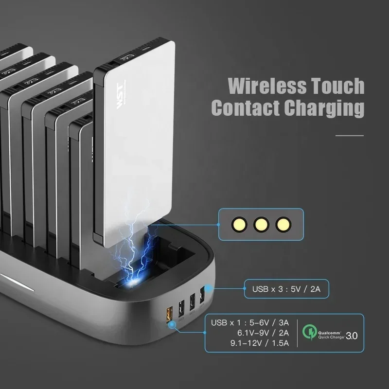 Portable station power bank 8 pieces doking banks power station with power stock