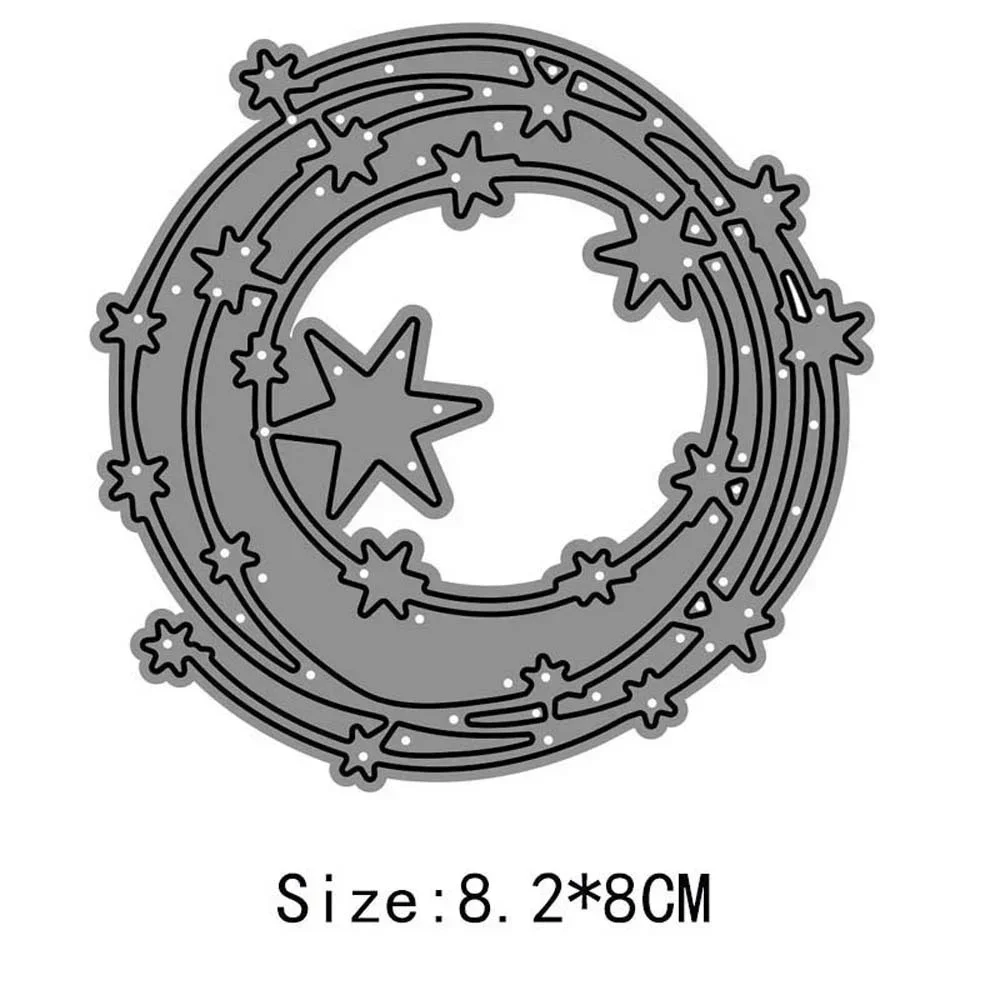 Delysia King Stars Circle Cutting Dies