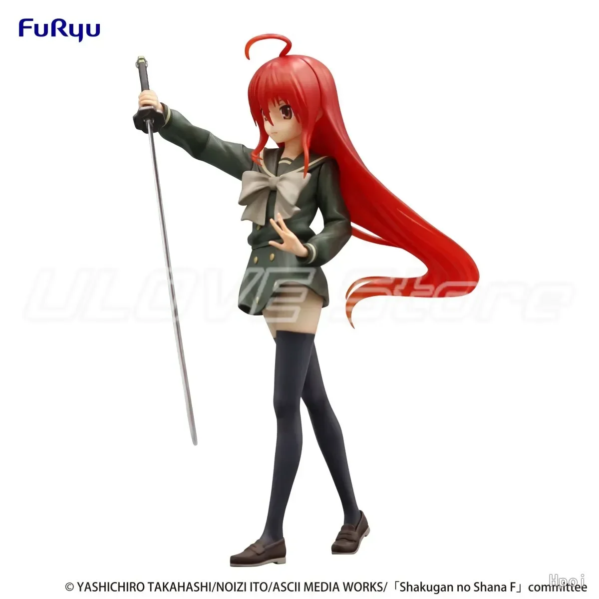 In Stock Original FuRyu Trio-Try-iT Figure The Burning Eyes Shana Shana Animation Figure Model Collection Gift Ornaments