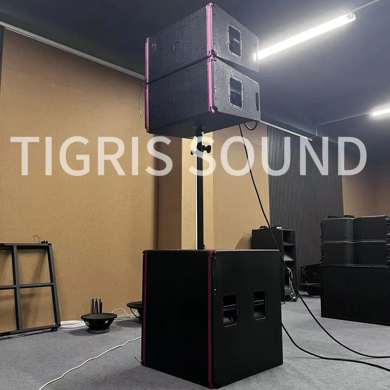 TG ST8 12 Inch Active Line Array Speakers Concert Sound Wedding Power Stage Speaker Loudspeaker Sound System