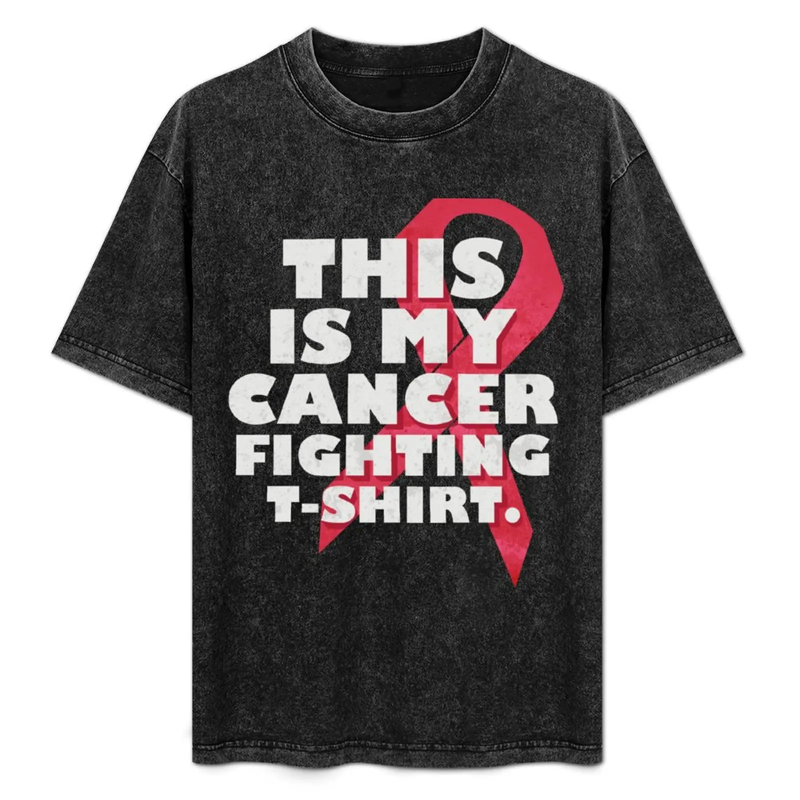 

This Is My Cancer Fighting T-Shirt Anti-Pilling Casual T-Shirt