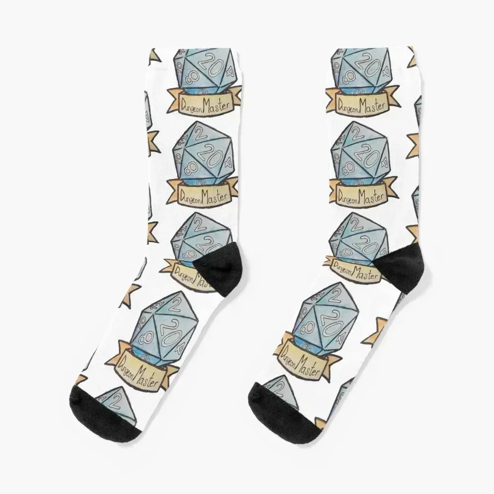 

D&D Dungeon Master (DM) d20 Socks Children's shoes football Men Socks Luxury Brand Women's